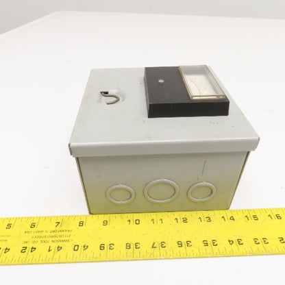 Shurite Analog Frequency Meter In Enclosure (51-69Hz) 56-64Hz