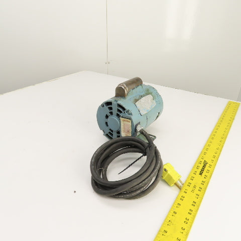 Leeson C4C34DH12D 1/2HP AC Electric Motor 3450RPM 115/230V 1PH LS56 Frame Tested