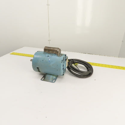 Leeson C4C34DH12D 1/2HP AC Electric Motor 3450RPM 115/230V 1PH LS56 Frame Tested