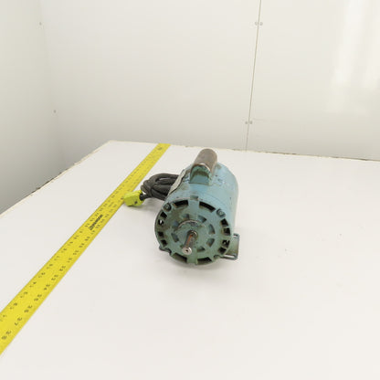 Leeson C4C34DH12D 1/2HP AC Electric Motor 3450RPM 115/230V 1PH LS56 Frame Tested