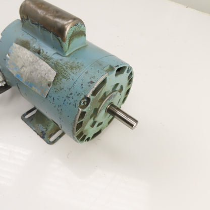 Leeson C4C34DH12D 1/2HP AC Electric Motor 3450RPM 115/230V 1PH LS56 Frame Tested