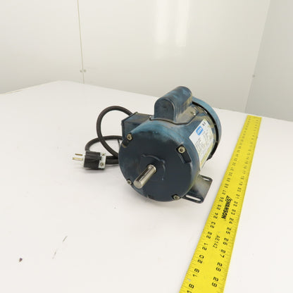 Leeson C4C34FH8B 1/2HP AC Electric Motor 3450RPM 115/230V 1PH S56 Frame Tested