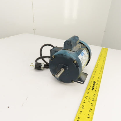 Leeson C4C34FH8B 1/2HP AC Electric Motor 3450RPM 115/230V 1PH S56 Frame Tested
