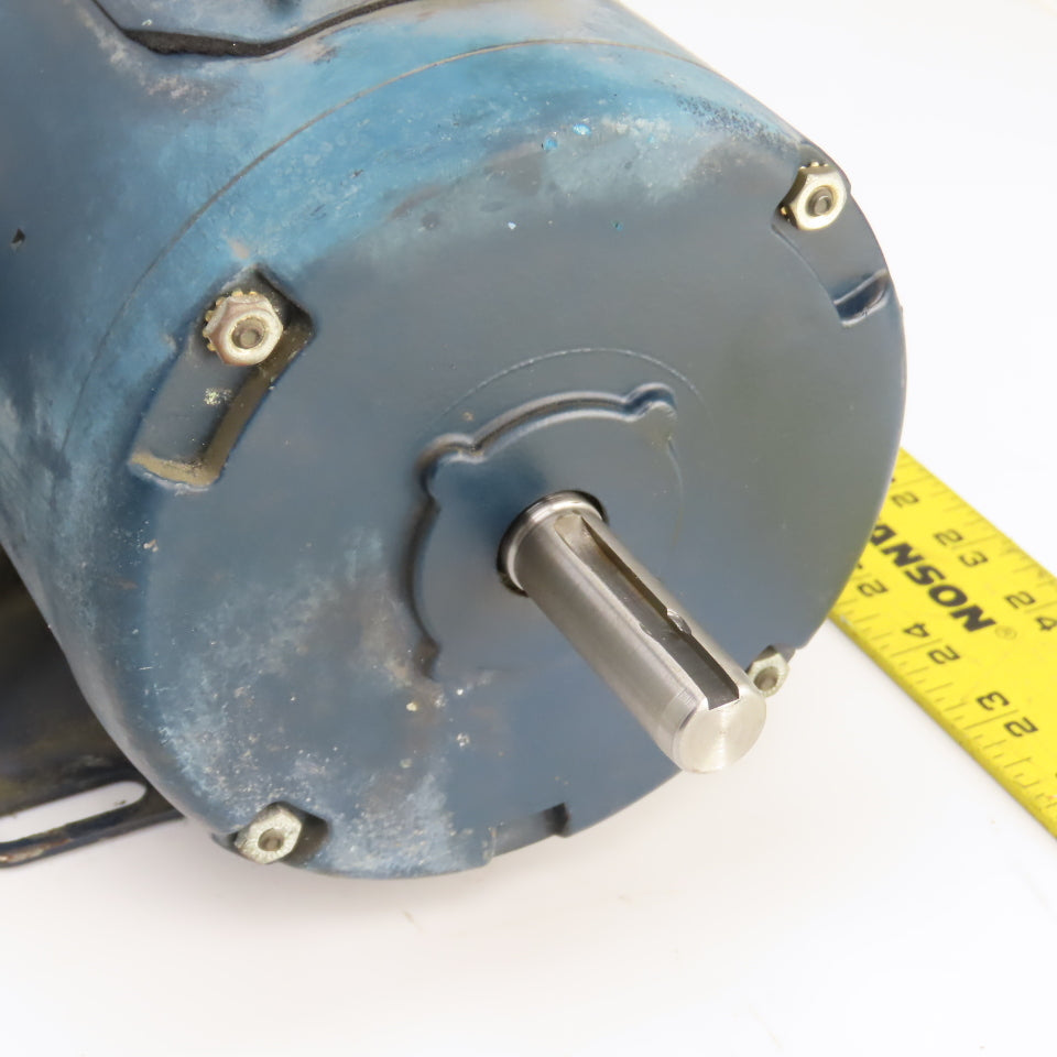 Leeson C4C34FH8B 1/2HP AC Electric Motor 3450RPM 115/230V 1PH S56 Frame Tested