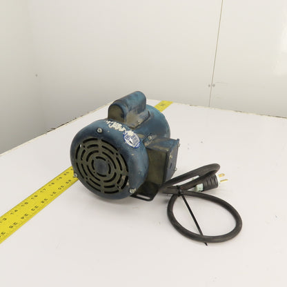 Leeson C4C34FH8B 1/2HP AC Electric Motor 3450RPM 115/230V 1PH S56 Frame Tested