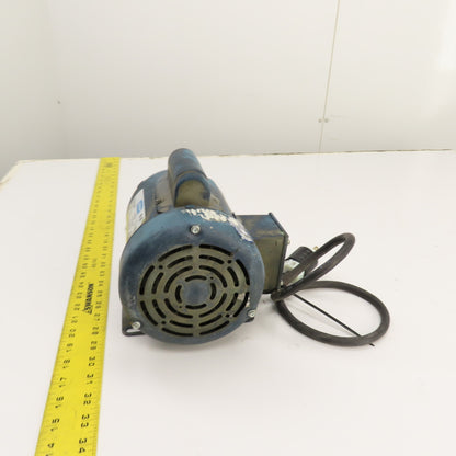 Leeson C4C34FH8B 1/2HP AC Electric Motor 3450RPM 115/230V 1PH S56 Frame Tested