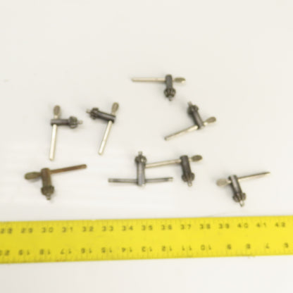 Jacobs K32 T-Handle Drill Chuck Key Lot Of 8