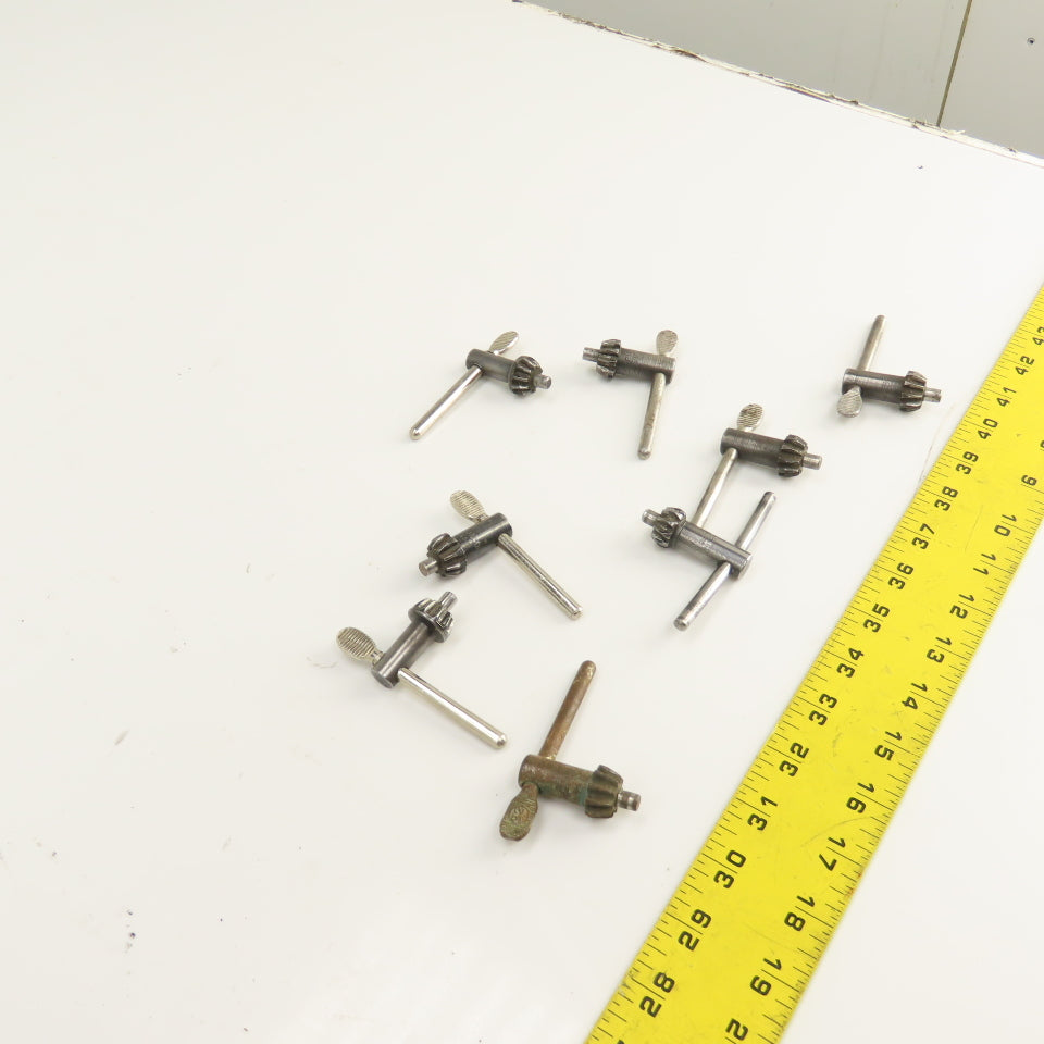 Jacobs K32 T-Handle Drill Chuck Key Lot Of 8