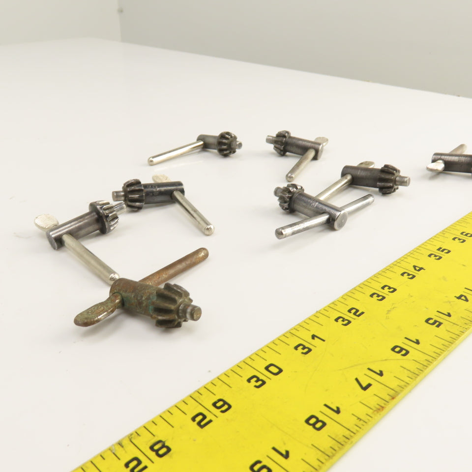 Jacobs K32 T-Handle Drill Chuck Key Lot Of 8
