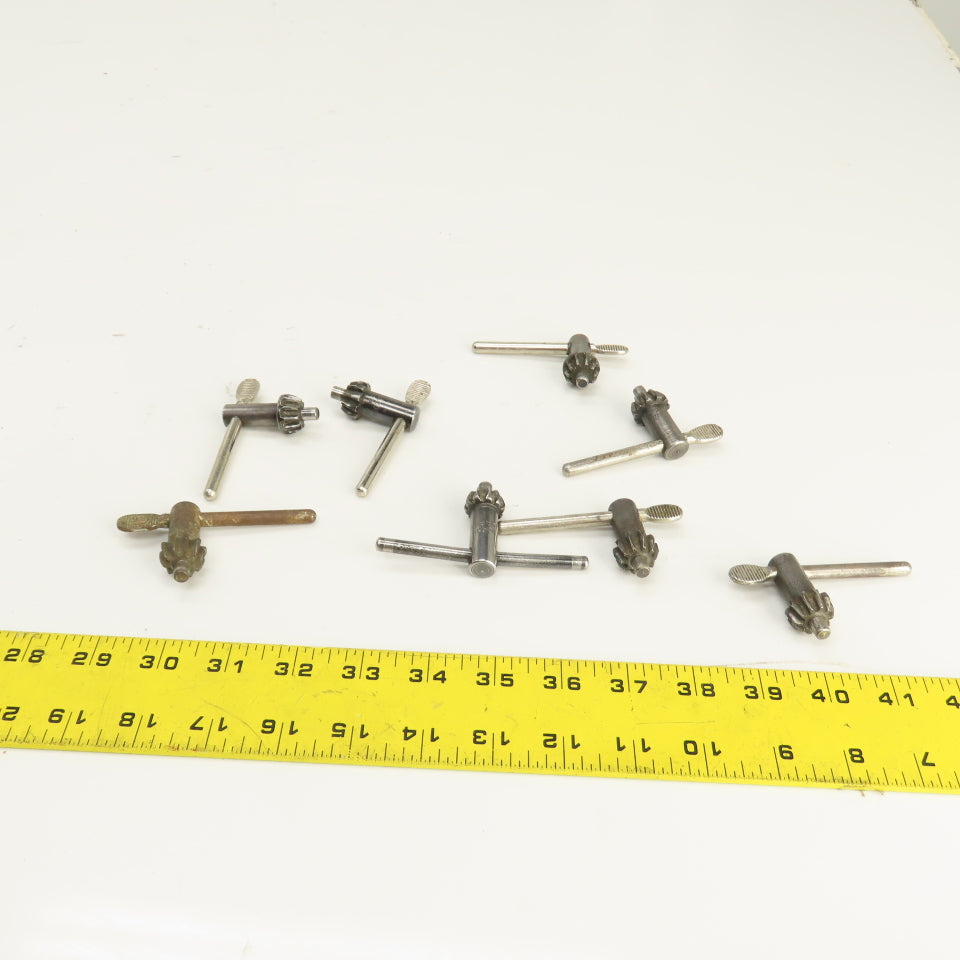 Jacobs K32 T-Handle Drill Chuck Key Lot Of 8