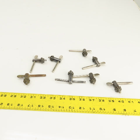 Jacobs K32 T-Handle Drill Chuck Key Lot Of 8