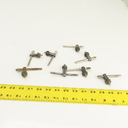 Jacobs K32 T-Handle Drill Chuck Key Lot Of 8