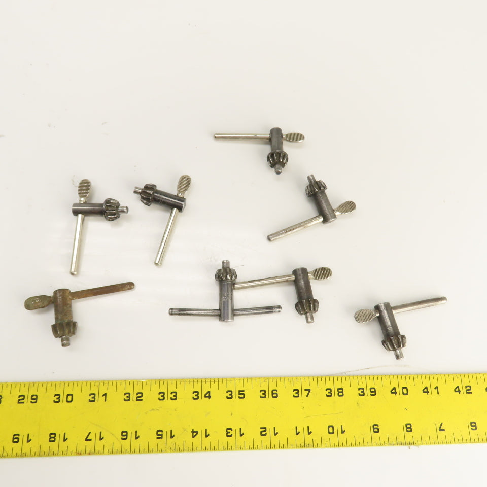 Jacobs K32 T-Handle Drill Chuck Key Lot Of 8