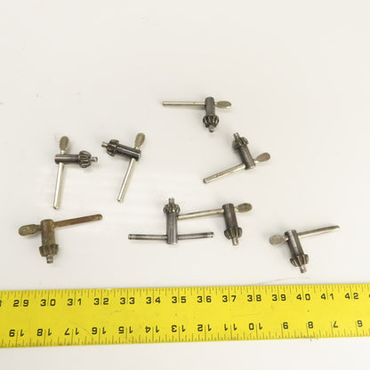 Jacobs K32 T-Handle Drill Chuck Key Lot Of 8