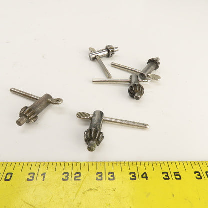 Jacobs K2 T-Handle Drill Chuck Key Lot Of 5