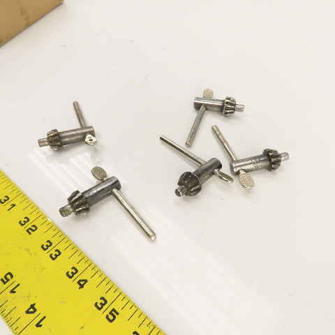 Jacobs K2 T-Handle Drill Chuck Key Lot Of 5