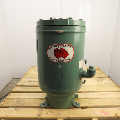 Gardner Denver Electra Screw 200PSI Air Compressor Oil Sump Filter Housing