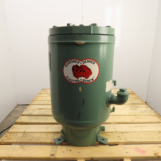 Gardner Denver Electra Screw 200PSI Air Compressor Oil Sump Filter Housing