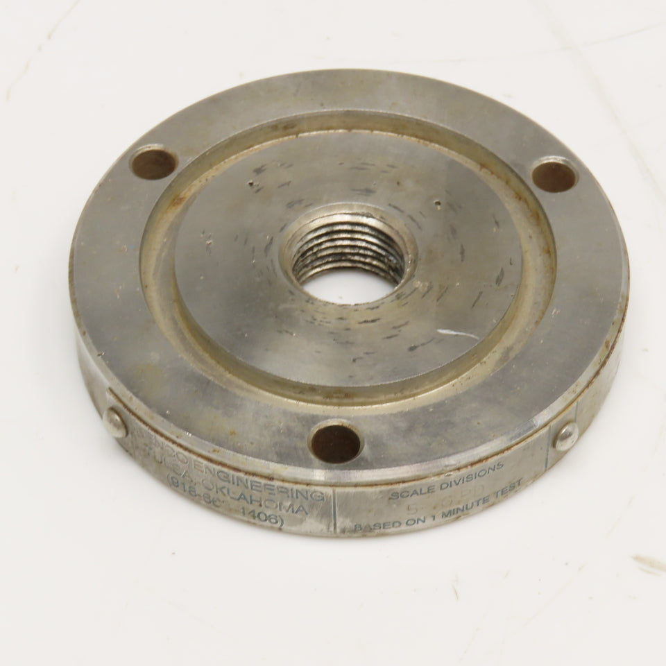 Kenco Engineering 3 0280-S6-V-GPD Bottom End Cap From Pump Setting Gauge