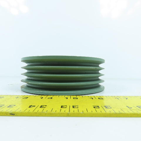 TB Woods 3V564SDS 4-Groove 3V Pulley Sheave 5-1/2" OD 1-5/8" Bore