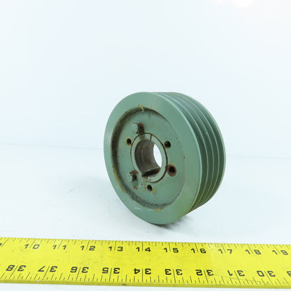 TB Woods 3V564SDS 4-Groove 3V Pulley Sheave 5-1/2" OD 1-5/8" Bore