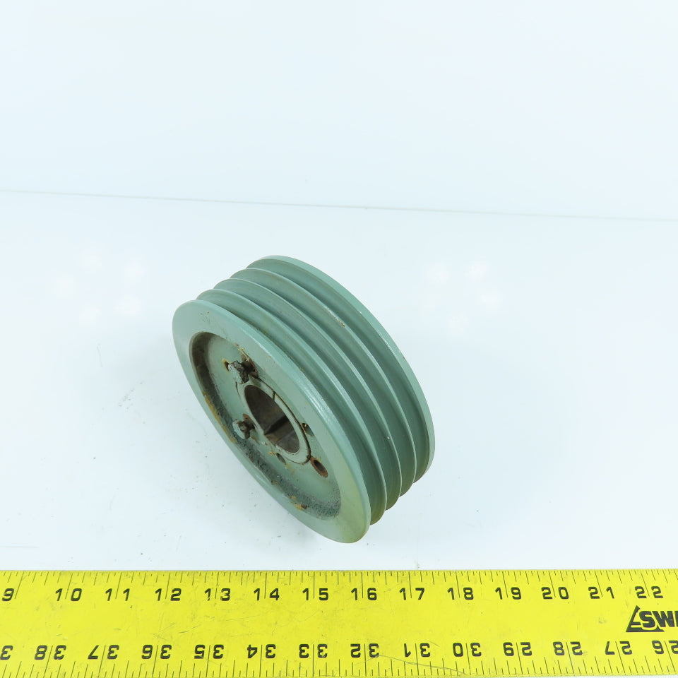 TB Woods 3V564SDS 4-Groove 3V Pulley Sheave 5-1/2" OD 1-5/8" Bore
