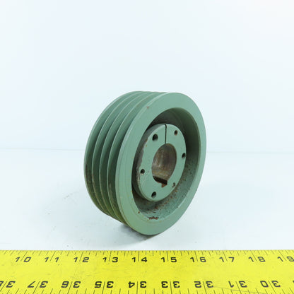TB Woods 3V564SDS 4-Groove 3V Pulley Sheave 5-1/2" OD 1-5/8" Bore