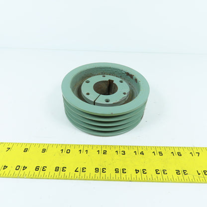 TB Woods 3V564SDS 4-Groove 3V Pulley Sheave 5-1/2" OD 1-5/8" Bore