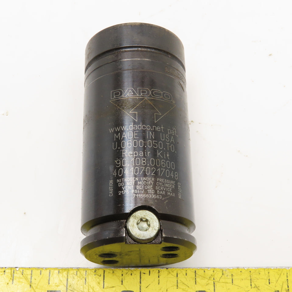 Dadco U.0600.050.T0 38mm Diameter Nitrogen Gas Spring Shock