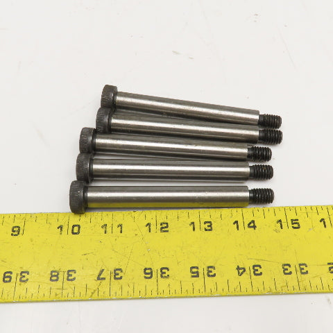1/2" x 3-3/4" Socket Head Shoulder Bolt 3/8-16 Thread Lot Of 5