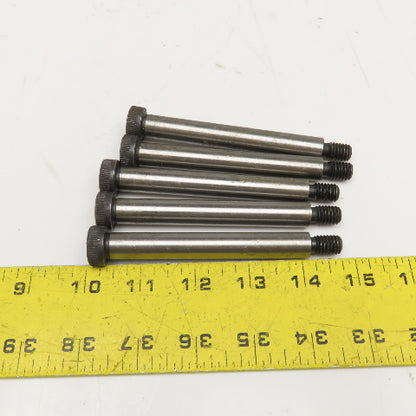 1/2" x 3-3/4" Socket Head Shoulder Bolt 3/8-16 Thread Lot Of 5