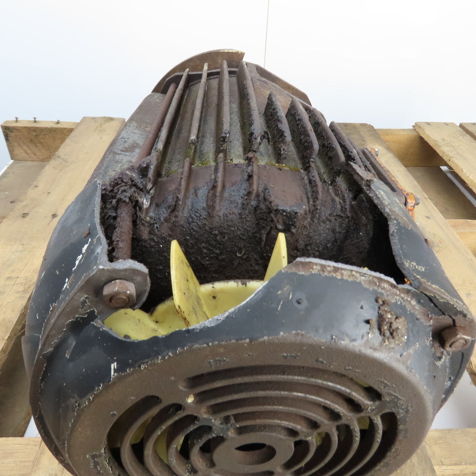 Isgev AS 132 M 4-8 3-4kW 1430-705RPM 2 Speed Motor 380-415V 50Hz Broken Cover