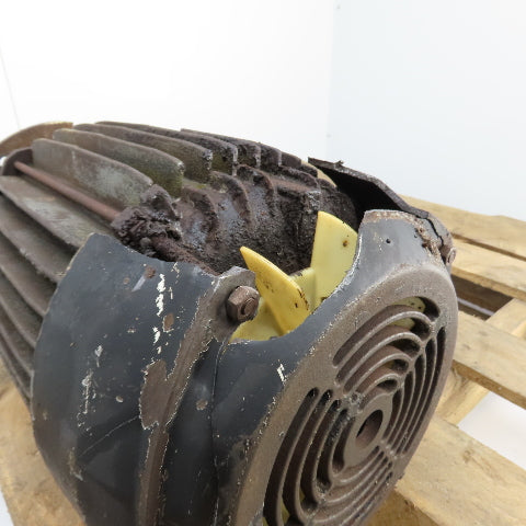 Isgev AS 132 M 4-8 3-4kW 1430-705RPM 2 Speed Motor 380-415V 50Hz Broken Cover