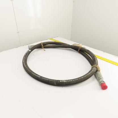 Ingersoll Rand Parker 080R50-16-11-16-16 Hydraulic Hose Assembly 5500PSI 1" x11'