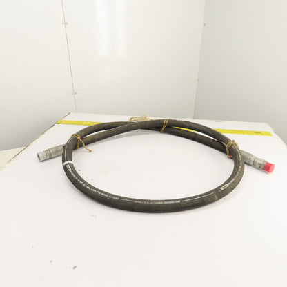 Ingersoll Rand Parker 080R50-16-11-16-16 Hydraulic Hose Assembly 5500PSI 1" x11'