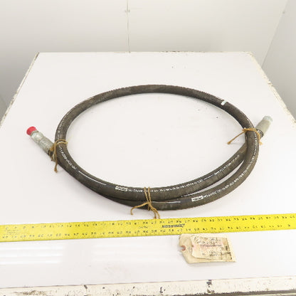 Ingersoll Rand Parker 080R50-16-11-16-16 Hydraulic Hose Assembly 5500PSI 1" x11'
