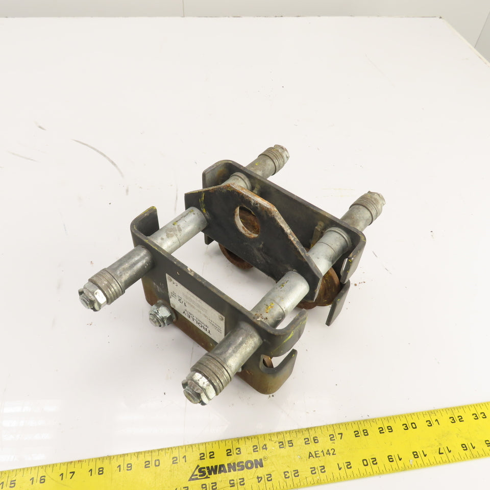 CM CBTP 1/2 Ton 1000LB Ball Bearing Hoist Trolley 2-1/2" To 8-1/2"