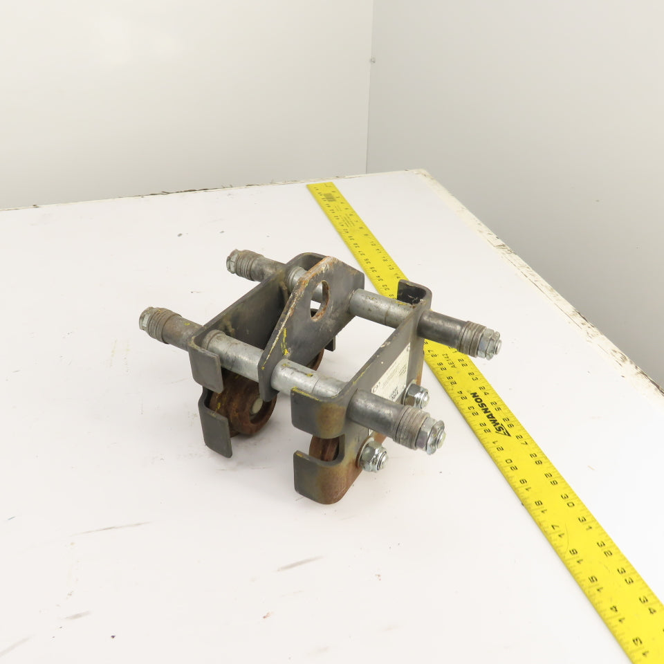 CM CBTP 1/2 Ton 1000LB Ball Bearing Hoist Trolley 2-1/2" To 8-1/2"