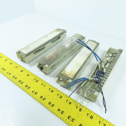 Schneider Modicon 140XTS00206 Drive Connector Terminal Strip (No Cable) Lot Of 4