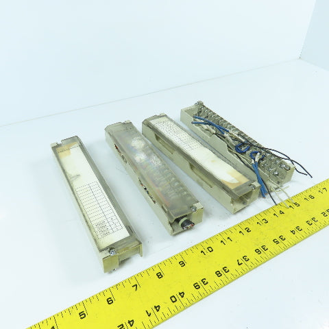 Schneider Modicon 140XTS00206 Drive Connector Terminal Strip (No Cable) Lot Of 4