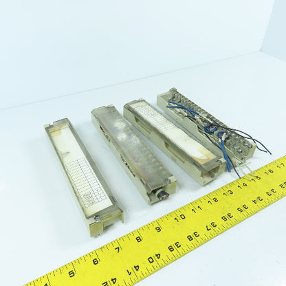 Schneider Modicon 140XTS00206 Drive Connector Terminal Strip (No Cable) Lot Of 4