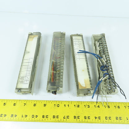 Schneider Modicon 140XTS00206 Drive Connector Terminal Strip (No Cable) Lot Of 4