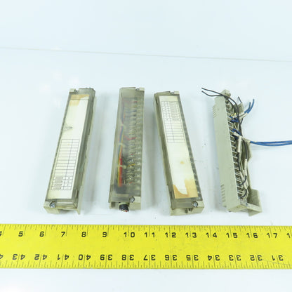 Schneider Modicon 140XTS00206 Drive Connector Terminal Strip (No Cable) Lot Of 4