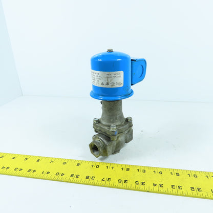 Asco S261SF02N3EG5 Solenoid Gas Valve 30PSI 120V Coil 3/4"