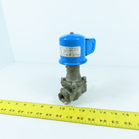 Asco S261SF02N3EG5 Solenoid Gas Valve 30PSI 120V Coil 3/4"