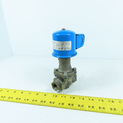Asco S261SF02N3EG5 Solenoid Gas Valve 30PSI 120V Coil 3/4"