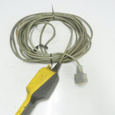 Telemecanique Control Station Pendant W/ Corset Cable 6-Pin Male Harting Plug