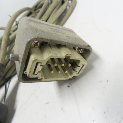 Telemecanique Control Station Pendant W/ Corset Cable 6-Pin Male Harting Plug