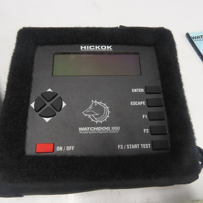 Hickok Watchdog 1000 Portable Ignition Diagnostic Analyzer W/ Accessories