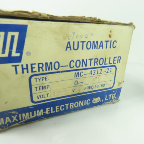 MaxThermo MC-4312-21 Temperature Controller